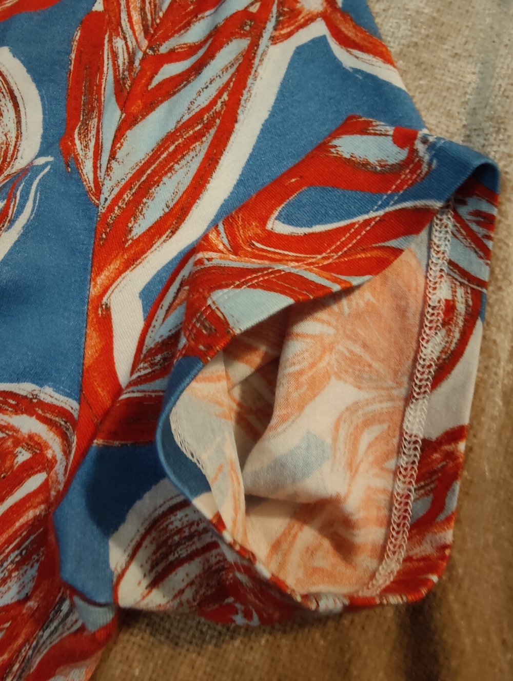 Soft Surroundings Spritzer Twist-Front Maxi Dress, Petite L - Picture 9 of 12